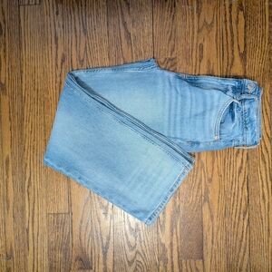 H&M High Waist Straight Leg Jeans SZ 10